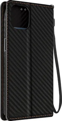 Produktbild von Avizar, Carbon Cover Portemonnaie-Hülle für Apple iPhone 15 Plus, Schwarz