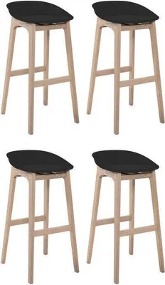 Immagine prodotto di Set di sgabelli da bar in legno RIVA da 65 cm