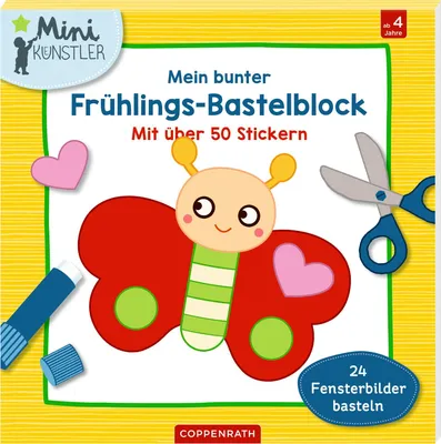 Produktbild von Mein bunter Frühlings-Bastelblock