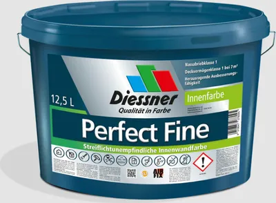 Produktbild von Diessner Perfect Fine weiß 12,5 Liter Streiflichtunempfindliche Innenwandfarbe