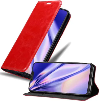 Obrázek produktu pro Cadorabo pouzdro pro Cubot P20 Protective Case in Red Kryt na mobilní telefon s magnetickým zavíráním