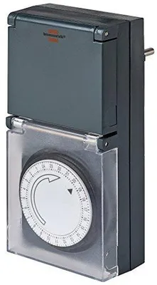 Obrázek produktu pro Brennenstuhl 1506460, Denní časovač, Černá, IP44, 230 V, 16 A, 200 g