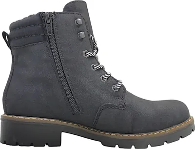 Imagen del producto de Zapatos de cordones negros para mujer de la marca Rieker, ideales para uso diario