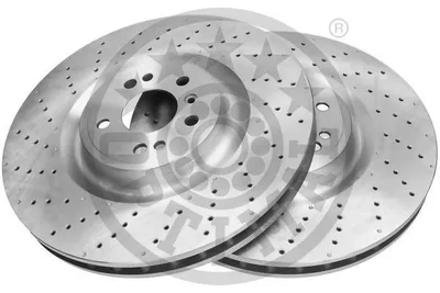 Produktbild von 2x OPTIMAL Bremsscheibe BS-9244HC vorne passend für MERCEDES-BENZ GLE (W166)