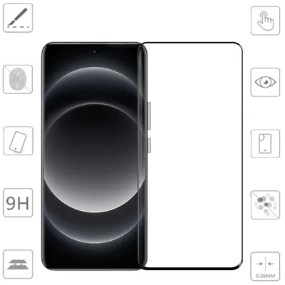 Immagine prodotto di Per Xiaomi 14 Ultra 2x 3D Display Full LCD H9 Protezione laterale in vetro temperato