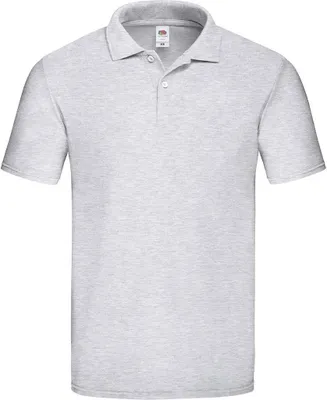 Produktbild von Fruit of the Loom - "Original Pique" Poloshirt für Herren PC4439 (M) (Grau meliert)