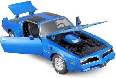 Produktbild von Maisto Pontiac Firebird Trans AM 1978 1:18 blau metallic
