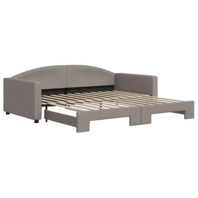 Immagine prodotto di Divano Letto con Letto Estraibile Tortora 100x200 cm in Tessuto