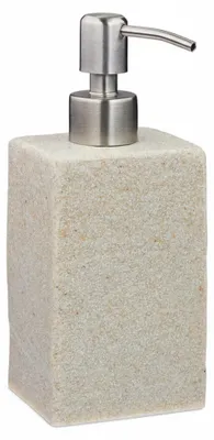 Image de relaxdays 10031054_778 relaxdays Seifenspender beige 200,0 ml