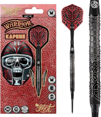 Immagine prodotto di Shot! Warrior Kapene Softdarts 18g 90% Tungsten - Captain