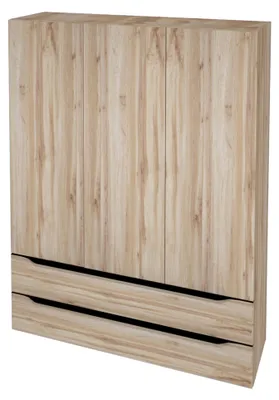 Imagen del producto de Armario Kolpa MALAYA con puerta y cajones, modelo M 1301/1000, acabado en roble natural