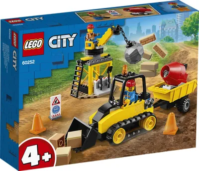 Immagine prodotto di LEGO® 60252 LEGO® City 60252 Bagger auf der Baustelle Bausatz