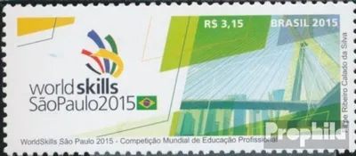 Produktbild von Briefmarken Brasilien 2015 Mi 4193 (kompl.Ausg.) postfrisch Berufsmeisterschaft
