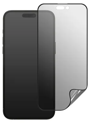 Image de Film de protection d'écran Rhinoshield pour iPhone 14 Pro, design 3D, protection contre les regards indiscrets, transparent noir