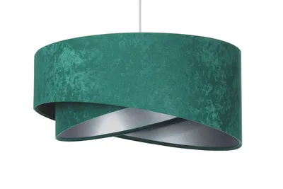 Produktbild von Hängeleuchte Galaxy Flaschengrün, silber 1 x E27 60W Ø50cm H:105cm dimmbar