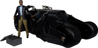 Obrázek produktu pro DC Multiverse Vehicle Tumbler s Lucuisem Foxem (Temný rytíř) (zlatá etiketa)