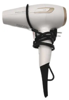 Produktbild von Rowenta Phon Pro Power+ CV7243F0, Turmalin, AC, Elfenbein, Hängeschlaufe, 1,8 m, Tasten