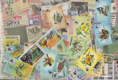 Produktbild von Briefmarken Lesotho 25 verschiedene Marken