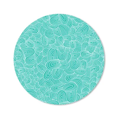 Produktbild von MuchoWow® Mauspad Mousepad Muster - Wasser - Meer 40x40 cm - Mousepads - Maus Mat - Pad - Mausunterlage - Schreibtisch Accessoires