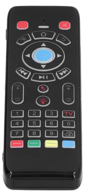 Image de Télécommande sans fil avecvocale etmanuelle, clavier rétroéclairé 2,4 GHz, dispositif deTV