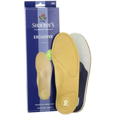 Produktbild von EXCLUSIV Leder Fußbett Shoeboys orthopädisches Fußbett Einlagen Gr. 36