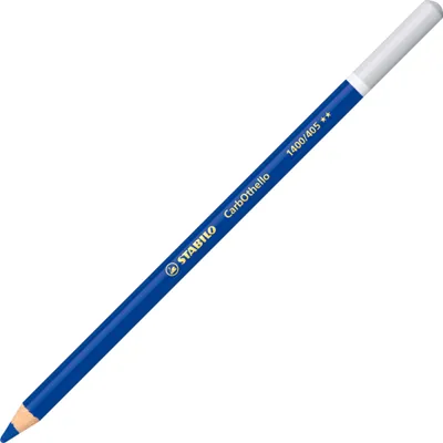 Image de Craie pastel - STABILO CarbOthello - coffret de 12 - bleu outremer