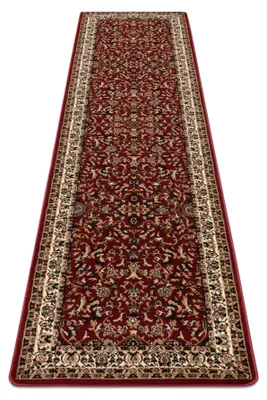 Imagen del producto de Alfombra, alfombra de pasillo ROYAL ADR modelo 1745 burdeos - entrada, pasillo rojo 80x300 cm