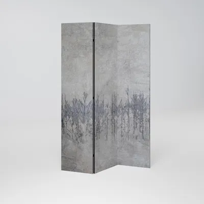 Produktbild von SpaceRebels Paravent Raumteiler - 3-teilig Raumtrenner, Druck 1-Seite - Raumtrenner - Trennwand Wohnung - Room Divider - Spanische Wand Deko Modern Sichtschutz