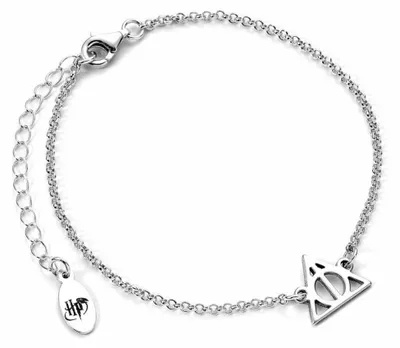 Zdjęcie produktu dla Harry Potter Armband Uni  Deathly Hallows silberfarben Standard