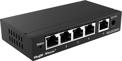 Obrázek produktu pro Síťový přepínač Ruijie Networks RG-ES205GC Managed L2 Gigabit Ethernet (10/100/1000) černý