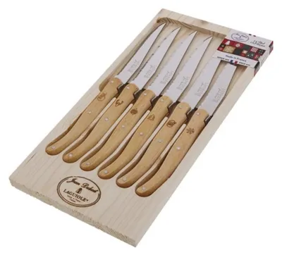 Image de Coffret de 6 couteaux à steak - Jean Dubost - L0060015D80175 -
