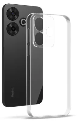 Produktbild von Handyhülle für Xiaomi Redmi 13 Hülle Transparent Flexibel Elastisch Case Cover Backcover Schutzhülle