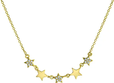 Produktbild von Celesta Silber Halskette 925/- Sterling Silber 42+3cm gelb 358250344V-45