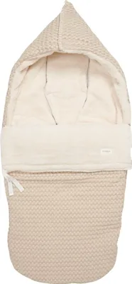 Produktbild von Buggy Fußsack Plüsch Oslo-sand/pebble
