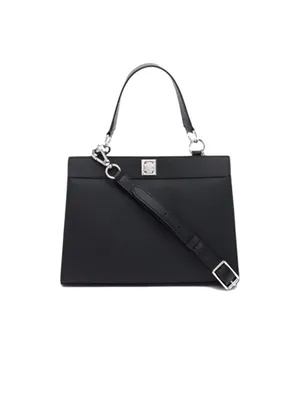 Produktbild von LACOSTE Handtasche Umhängetasche Daily Lifestyle Top Handle Bag Noir schwarz