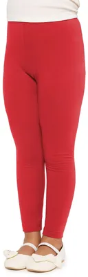 Image de Merry Style filles leggings longs en coton MS10-225 (rouge, 140 cm)