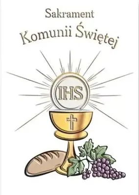 Produktbild von Karnet okolicznościowy B6 Komunia Święta - Hostia