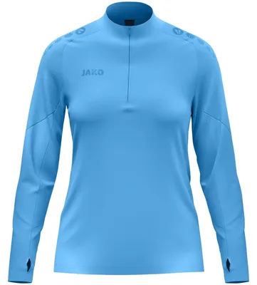 Zdjęcie produktu dla JAKO Damska koszulka Ziptop Light Flow Women - 8676D, kolor:błękitny, rozmiar:L (42/44)