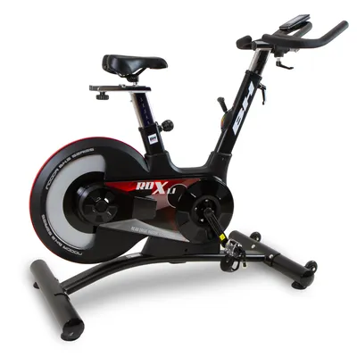 Produktbild von BH Fitness H9179, 130 kg, V-Gurt, Kalorien, Distanz, Evolutionen pro Minute (RPM), Geschwindigkeit, Zeit, Schwarz, Senkrecht/Horizontal, 98 cm
