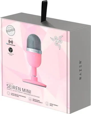 Obrázek produktu pro Razer Seiren Mini, Stolní mikrofon, 110 dB, 20 - 20000 Hz, 1%, 16 bit, 48 kHz