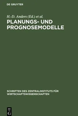 Produktbild von Planungs- und Prognosemodelle