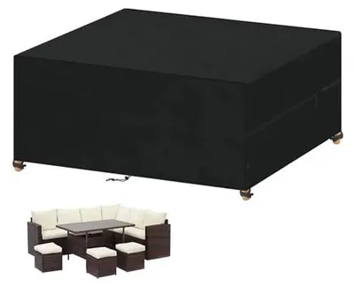 Zdjęcie produktu dla Pokrowiec na meble ogrodowe stół wodoodporny oxford 420D UV 245X165X100 cm