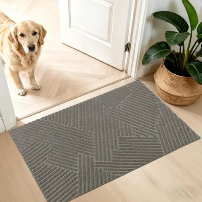 Immagine prodotto di Tappetino antiscivolo per interni/esterni, beige, 60x90 cm