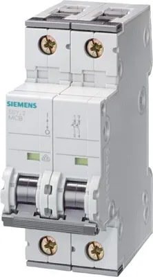 Produktbild von Siemens 5SY62107 5SY6210-7 Leitungsschutzschalter 10 A 230 V, 400 V, IP20