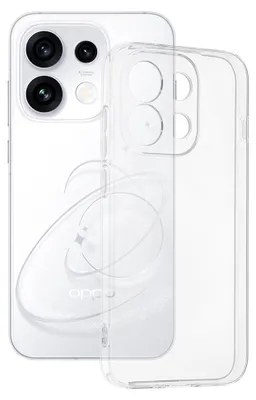 Obrázok produktu pre Techsuit – Priehľadné silikónové puzdro pre Oppo Reno16 Pro – priehľadné