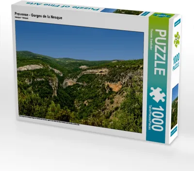 Produktbild von Calvendo Provence - Gorges de la Nesque 1000 Teile Puzzle quer 640x480mm, Seethaler Thomas; 7385831