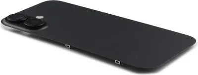 Produktbild von Original Akkudeckel Backcover Inkl. Kameralinse & Wireless Charging Schwarz Für Apple iPhone 16 A3287, A3081, A3286, A3288 & Werkzeug