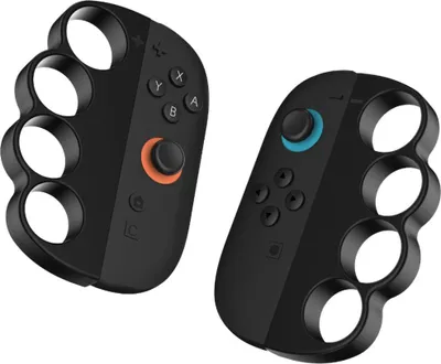 Zdjęcie produktu dla Uchwyt na Joy-Cony do Nintendo Switch 2, zestaw bokserski YAXO, czarny