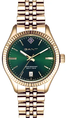 Produktbild von GANT Damenuhr Quarzuhr gold / grün onesize Damen 34 mm G136003, G136005, G136008, G136009, G136010, G136011, G136015