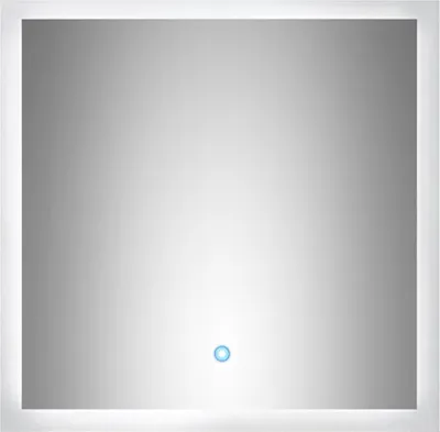Produktbild von LED-Spiegel, 60x53 cm, mit Touch-Bedienung